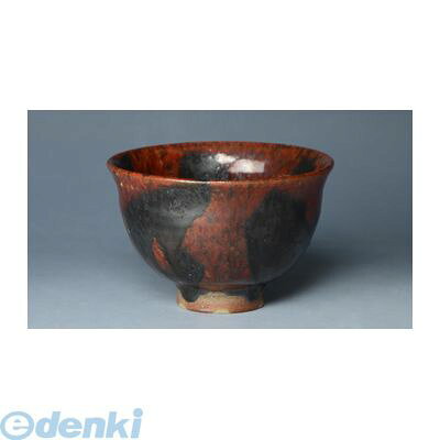 【商品説明】●深みのある朱色の柿釉と鉄彩の黒が混じり合うように流れ、躍動感を感じさせます。重厚感のある器ですが、形状の仕上げは丁寧な薄造りで、持ちやすい軽さになっています。●材質：陶器（京焼・清水焼）、日本製●寸法（約）：Φ95×H60mm●容量（約）：200ml●重量（約）：100g●商品の性質上、色彩・柄・形状等が多少異なる場合がございます。