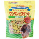 ドギーマン 81993 おなかにやさしいワンワンビスケット 緑黄色野菜 450g