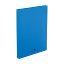 リヒトラブ LIHIT LAB. A-5043-8 AQUA DROPs 名刺帳<ポケット交換タイプ> A4・S型 30穴 8青 A50438