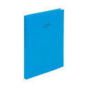 リヒトラブ LIHIT LAB. N-5023-8 AQUA DROPs コンパクトバインダー B5・S型 26穴 8青 N50238