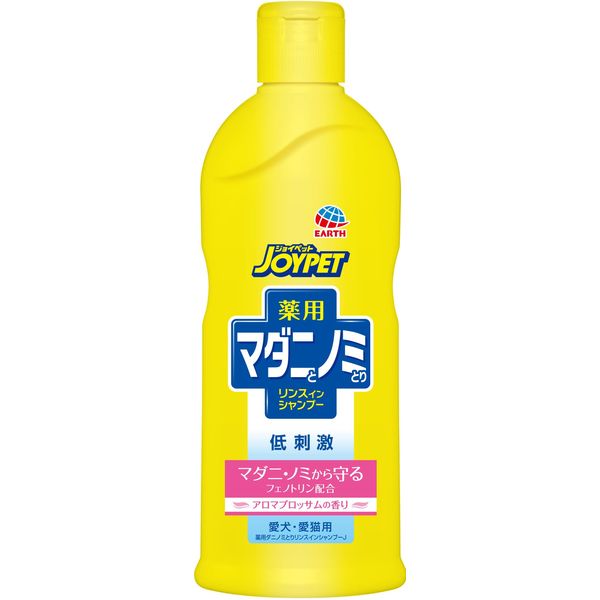 アース・ペット 4994527891806 JOYPET 薬用マダニとノミとりリンスインシャンプー アロマブロッサム 330ml