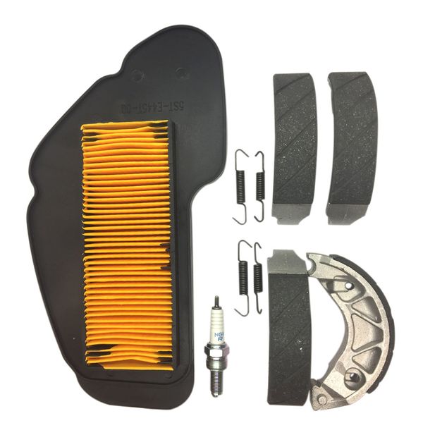 ALBA アルバ 404-RS201 エアフィルター／ブレーキシュー／プラグ／消耗品リフレッシュキット／ジョグ／ビーノ 404RS201