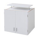 【予約受付中】【7月下旬以降入荷予定】【お客様組立】JKプラン FRM-3004-WH 直送 代引不可・他メーカー同梱不可 壁面ロッカーシリーズ 上置きFRM3...