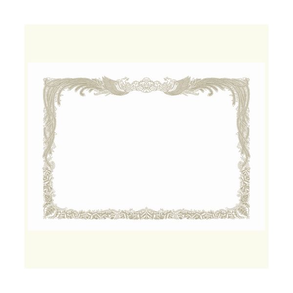 スマートバリュー N146J-10 OA賞状用紙白縦書用A4 100枚 N146J10