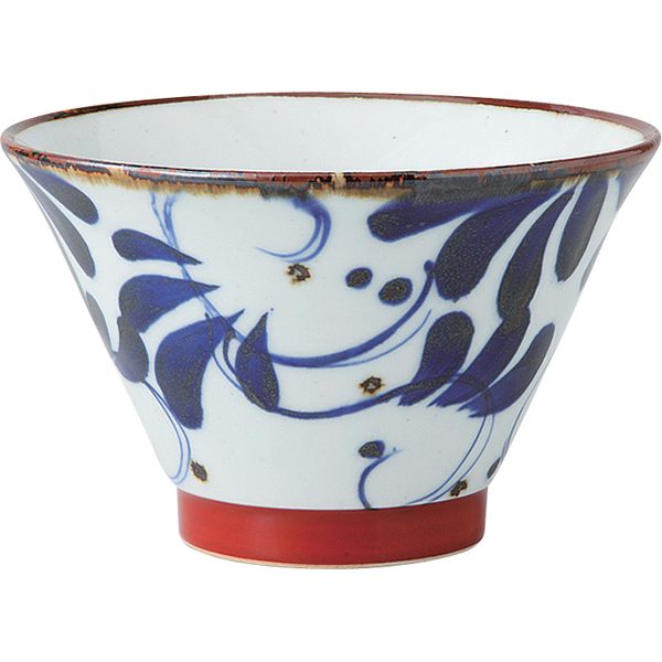 西海陶器 14258 karakusa 568碗 赤