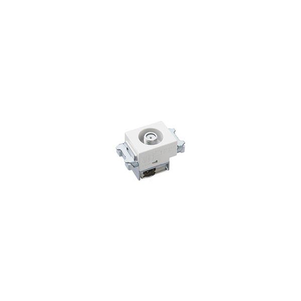 (LINEクーポン有)パナソニック電工 Panasonic WCS3013W 埋込ホーム用高シールド 埋込ホーム用高シールドテレビターミナル ホワイト 電流通過形