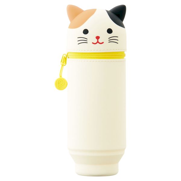 Rakuten - リヒトラブ LIHIT LAB. A-7714-7 SMART FIT PuniLabo スタンドペンケース【BIGサイズ】 7ミケネコ A77147