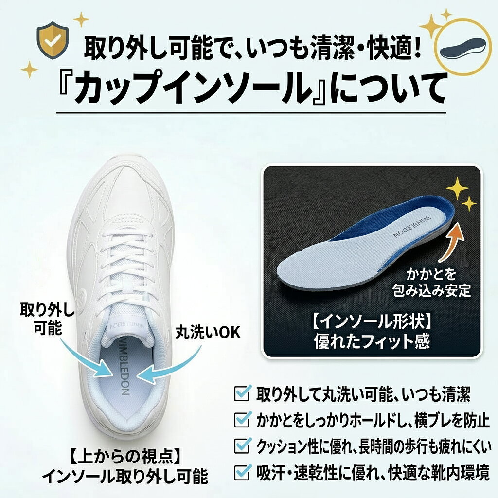 アサヒシューズ ASAHI 4963507430953 KF74391 ウィンブルドン 051 ネイビー 25.5cm