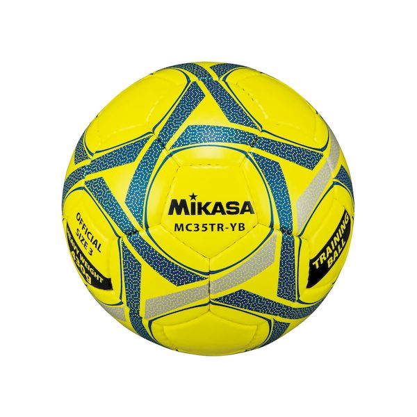 ミカサ MIKASA 4907225029129 MC35TR−YB サッカートレーニングボール3号 430g 黄青 サッカーボール
