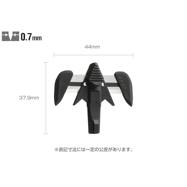 オルファメーカーお問い合わせ：06-6972-8101【商品説明】●特徴●「替刃式カイコーンPRO」専用替刃。サビに強いステンレス製。刃は左右2ヶ所使えます。10個入り。