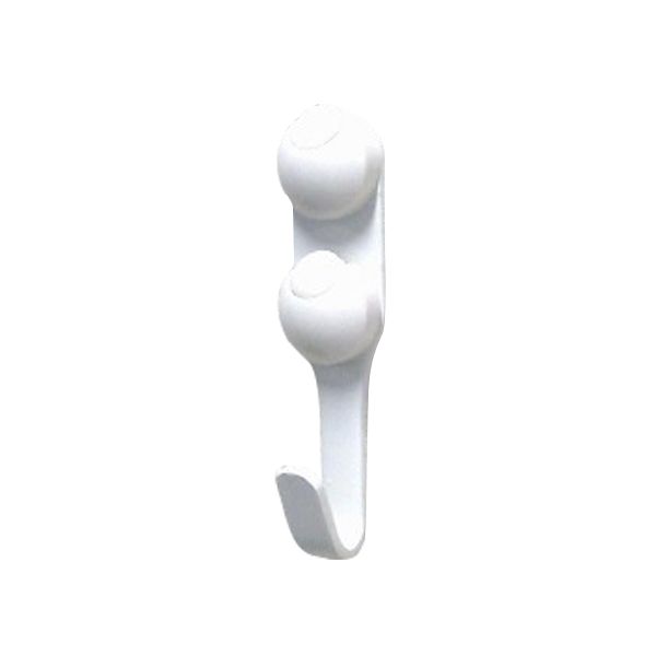 【商品説明】●耐荷重：9kg。●材質：・フック：スチール塗装・石膏ボード用ピン：樹脂/ステンレス●付属品：直掛け用フック●取付場所：石膏ボード壁、ベニヤ壁、木壁、木桟●サイズ縦_本体（mm）：17●サイズ横_本体（mm）：85●サイズ高さ_本体（mm）：170●重量_本体（g）：12インテリア 壁収納 DIY 石膏ボード ピンフック