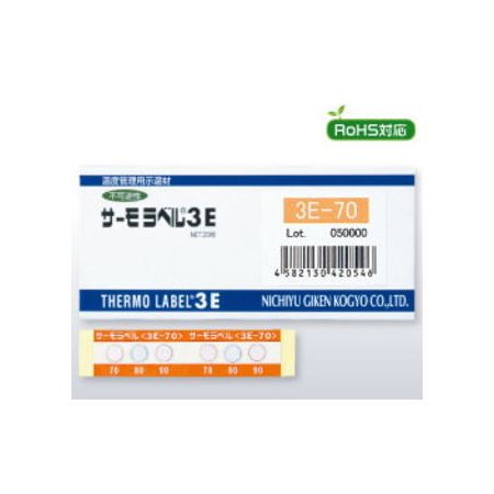 乐天商城 - 3E-200 日油技研 サーモラベル3E 20入 3E200