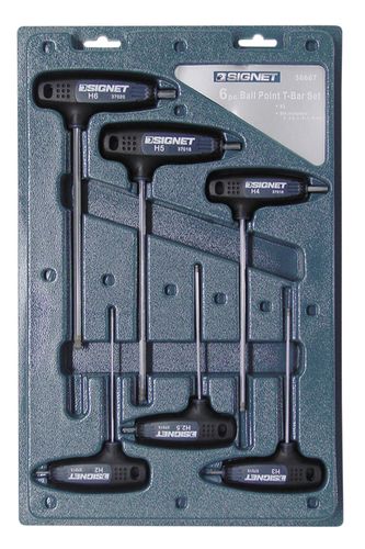 シグネット 工具 SIGNET 36667 ボールポイント&ヘックス Tレンチセット 36667