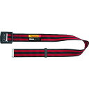 【即納在庫品】「直送」TJMデザイン タジマ BAS110BRE 胴ベルト アルミワンフィンガー黒バックルボーダー柄 ボーダー赤 Sサイズ アルミワンフィンガー...