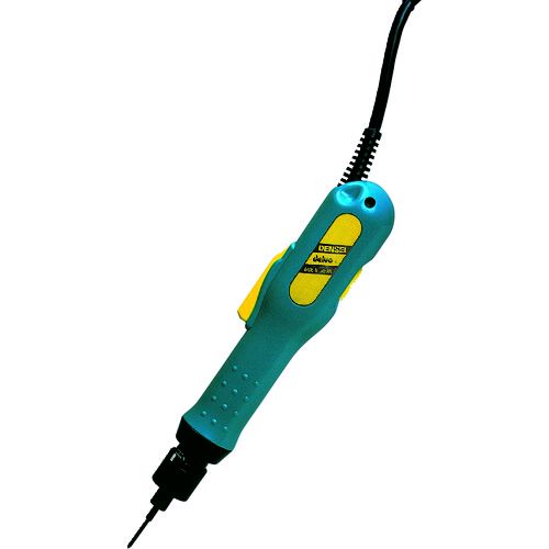日東工器メーカーお問い合わせ：0120-210-216【特長】●専用コントローラーによる、高精度なねじ締めを実現しました。●安定した繰り返し精度です。【仕様】●出力トルク(N・m)：0.03〜0.15●全長(mm)：215●無負荷回転速度(min［［の−1乗］］)：700〜1000●適合ねじ(mm)小ねじ：2.0以下●適合ねじ(mm)タッピンねじ：1.7以下●消費電力(W)：35●電源コード長さ(m)：1.5●付属ビット：No.0×1.8×44、No.0×2.5×44　各1本【仕様2】●レバースタート式●電源：DC36V●ビット径：4mm●電源コード長さ：1.5m●適合コントローラー（別売）：DLC1213A-EN●付属ビット：No.0×1.8×44、No.0×2.5×44　各1本【セット内容／付属品】●ビット2本●吊り金具【原産国】日本