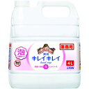【即納在庫品】「直送」ライオン BPGHA4F キレイキレイ薬用泡ハンドソープ シトラスフルーティーの香り 4L(4)