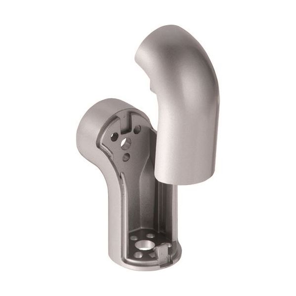 シロクマ BR-157-35-SI スリムユニバーサルブラケットエンド 35φ シルバー BR15735SI