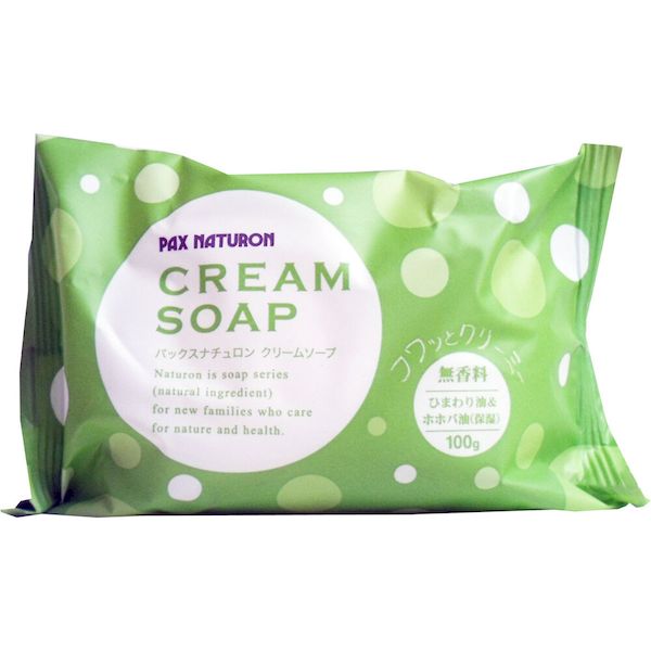 4904735054344 パックスナチュロン クリームソープ 無香料 100g【キャンセル不可】