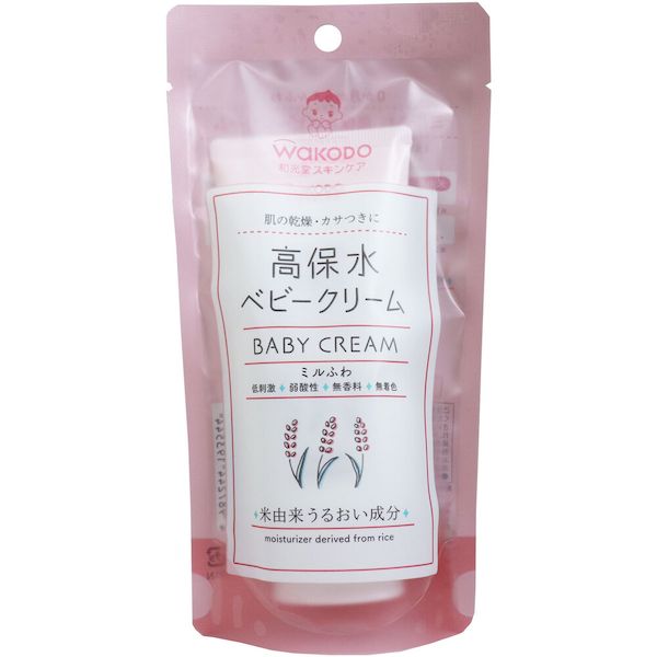 4987244193544 和光堂 ミルふわ 高保水ベビークリーム 顔・からだ用 70g【キャンセル不可】