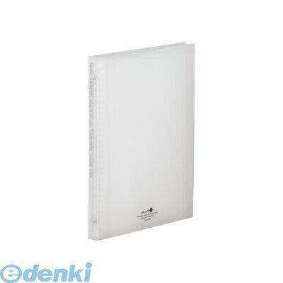 リヒトラブ LIHIT LAB. N-5010-1 AQUA DROPs クリヤーブック＜ポケット交換タイプ＞ A4・S型 30穴 1乳白 4903419310868 交換式