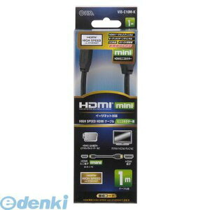 ŵ 05-0285 HDMIߥ˥֥ 1m 050285 VIS-C10M-K HDMI-mini