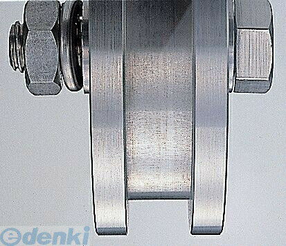 (LINEクーポン有)ヨコヅナ JCP-1306 440Cベアリング入ステンレス重量戸車 車のみ130mm H型 JCP1306