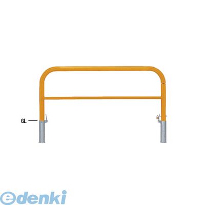 (LINEクーポン有)【個人宅配送不可】帝金 Teikin 82PK3-15 W 直送 代引不可・他メーカー同梱不可 スチール製バリカー 横型・コノ字型・アーチ型・U字型車止めポール スタンダードタイプ 中桟付・中桟あり φ60.5×t2.8 W1500