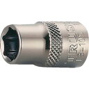 【即納在庫品】「直送」トラスコ中山 TRUSCO T3-13S ソケット 6角タイプ 差込角9.5 対辺13mm T313S 301-3006