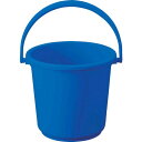 【即納在庫品】「直送」トラスコ TRUSCO TPPB-15-B PPカラーバケツ 15L 青TPPB15B8037