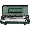 【即納在庫品】「直送」旭金属工業 ASAHI VO4131 ASH ソケットレンチセット12.7□×17PCS V 376-7311