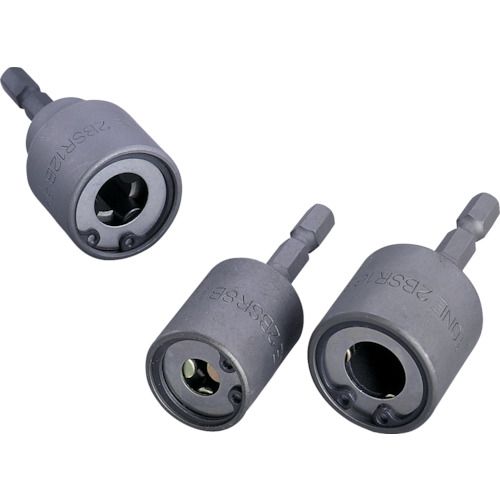 【即納在庫品】「直送」前田金属工業 2BSR16B 充電式電動ドリル用全ねじソケット 1／2inch