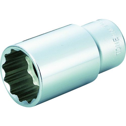 【即納在庫品】「直送」前田金属工業 4DB10L ディープソケット 12角 吋目 5／16inch