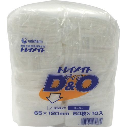 【即納在庫品】「直送」ユニチャーム 27068 トレイメイト Gトレイメイトディオ 65×120 500枚入