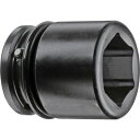 【即納在庫品】「直送」GEDORE 2734206 インパクト用ソケット 6角 3/4 K32S 27mm ゲドレー社 27mm2734206 855-4630...