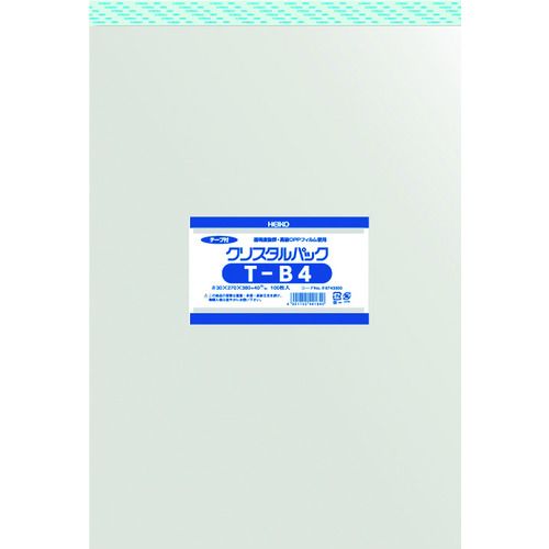 ��¨Ǽ�߸��ʡۡ�ľ����HEIKO 6743300 OPP�� �ơ����դ� ���ꥹ����ѥå� T−B4 100������6743300T2738
