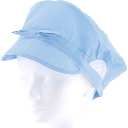 【即納在庫品】「直送」東洋リントフリー 株 Linet FD450C02 クリーンキャップ ブルー 388-2004