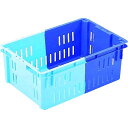 岐阜プラスチック DN-30 DB/B リス スタッキングネスティングコンテナ 380704 DNコンテナーDN−30DB/B DN30DB/ DN...
