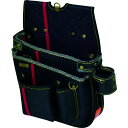 【即納在庫品】「直送」KH HSA09K 進化ネイルバッグ 大 黒/緋 左用 進化ネイルバッグ黒 基陽 ブラック 18749 KIYO KH一徹緋鳶ネイルバック 左用HSA09K