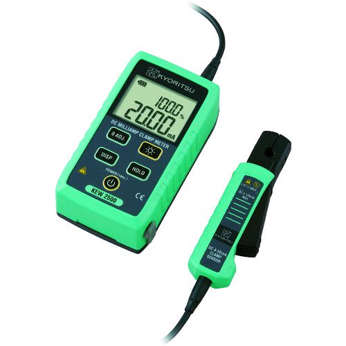 【即納在庫品】「直送」KYORITSU KEW2500 2500 DCミリアンペアクランプメータ