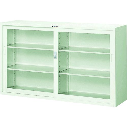 【個人宅配送不可】【個数：1個】トラスコ中山 TRUSCO N305G 直送 代引不可・他メーカー同梱不可 ガラス戸引違書庫1500 507-0295 【キャンセル不可】