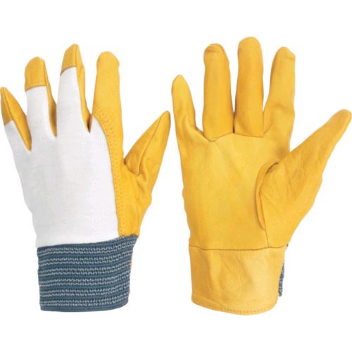 【即納在庫品】「直送」ミドリ安全 MT14DKOUMERIY 牛表革手袋 MT−14D 甲メリヤス−黄 【即納在庫品】「直送」ミドリ安全 MT14DKOUMERIY 牛表革手袋 MT−14D 甲メリヤス−黄