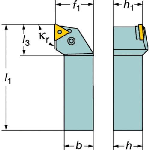 【即納在庫品】「直送」サンドビック SV PTGNL1616H16 T−Max P ネガチップ用シャンクバイト 603-7551 【キャンセル不可】