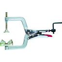 【即納在庫品】「直送」SHT PG637V 溶接テーブルシステム 先端スイベルパッド付C型クランプ(4)