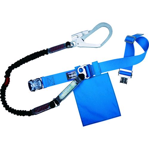 「直送」ツヨロン TB-NV-OT593-BL4-BK-M-BP 胴ベルト型墜落制止用器具 TB−NV−OT593 ノビロン ワンタッチバックル アルミ軽量タイプ 青 Mサイズ TBNVOT593BL4BKMBP 胴ベルト型墜落制止用器具