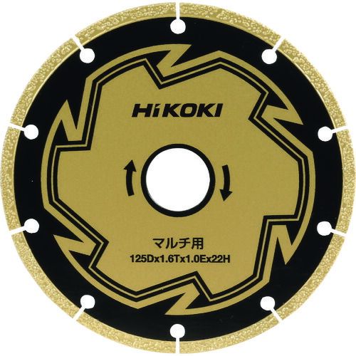 【即納在庫品】「直送」HiKOKI 0037-1196 チップソー125mm マルチ用 サイディング用 371196 工機ホール..