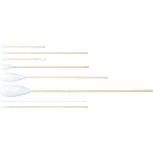 【即納在庫品】「直送」ハクゾウメディカル 1240005 ハクゾウ綿棒　NO．15