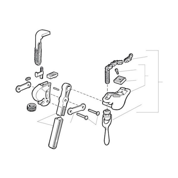 (LINEクーポン有)【即納在庫品】「直送」リジッド RIDGID 32165 トラニオン ジョー F/S-4A RIDGE Tool Company リッジツール