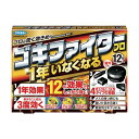 フマキラーメーカーお問い合わせ：0077-788-555【特長】●置くだけで、ゴキブリが1年いなくなります。●「3度効く」から、フンや死骸を食べたゴキブリも巣ごと退治します。●メスの持つ卵にも効きます。●「屋内」「屋外」どちらでも使えます。あちこち置ける4タイプの容器を採用しています。●プロが使う速効成分フィプロニル配合。抵抗性や大型のゴキブリにも高い効きめがあります。【用途】●ゴキブリの駆除。【仕様】●効果持続期間：1年●幅(mm)：210●高さ(mm)：150●長さ(mm)：30【注意】●防除用医薬部外品です。【原産国】日本