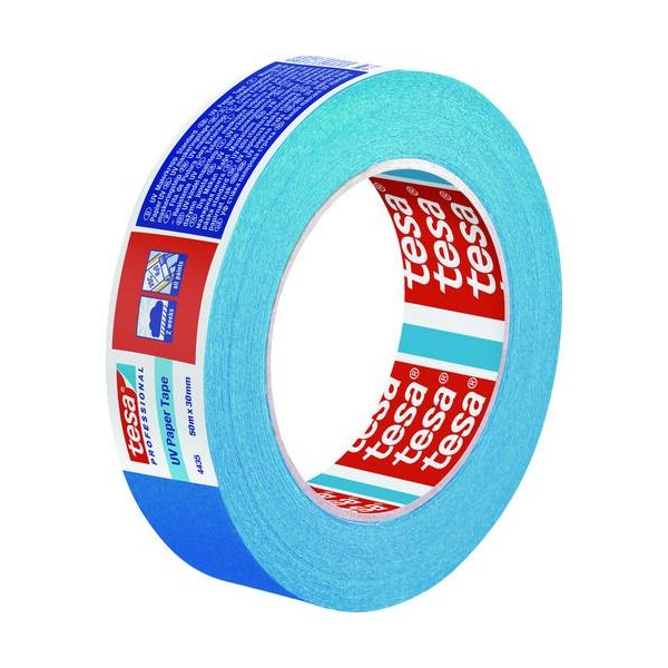 【即納在庫品】「直送」テサテープ 4435-38-50 マスキングテープ建築外装・養生用 38mm×50m 青44353850