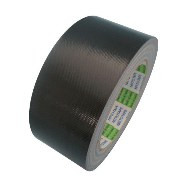 【即納在庫品】「直送」日東電工CS 756-50 BK 布着色テープ　No．756　50mm×25m　黒 75650